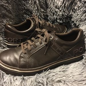 Rockport Croydon 2 Brown Leather Sneaker Size 7